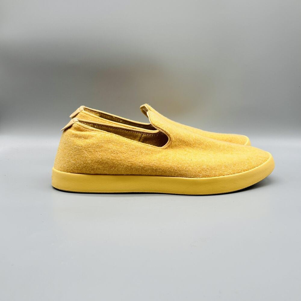 Allbirds Shoes Mens 12 Yellow Wool Lounger Slip On Sneaker Merino Casual Comfort